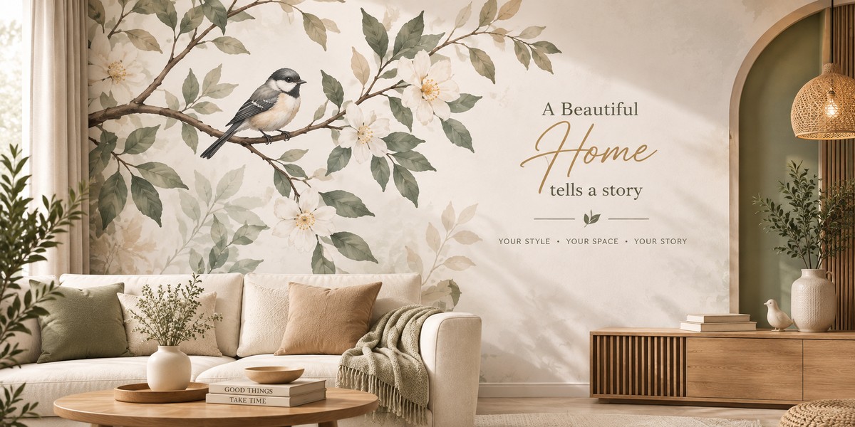 Premium Wallpapers and Murals Banner